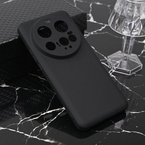 Silikonska futrola Ultra Thin za Xiaomi 15 Ultra mat crna.