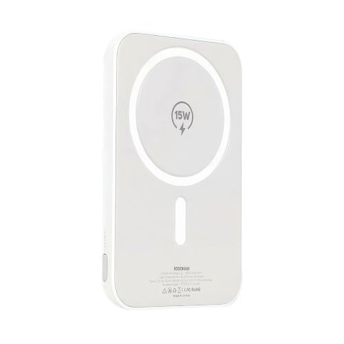Power Bank baterija Moxom MX-PB52 5000mAh 15W beli (MS).