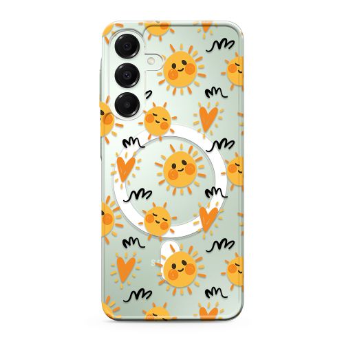 Futrola silikonska print MagSafe za Samsung A166 Galaxy A16 5G sun (MS).