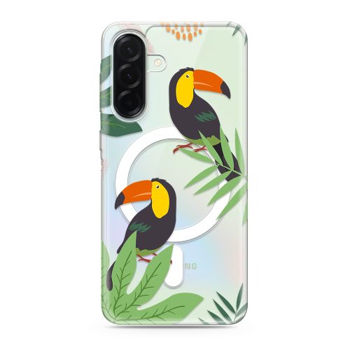 Futrola silikonska print MagSafe za Samsung A366 Galaxy A36 5G jungle (MS).
