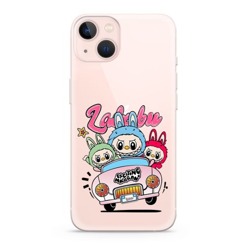 Futrola ultra tanki print providna za iPhone 13 (6.1) LBB004 (MS).
