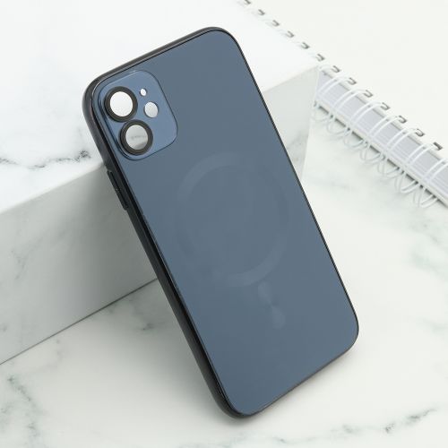 Futrola ELEGANT METAL MAGSAFE za iPhone 11 (6.1) crna (MS).