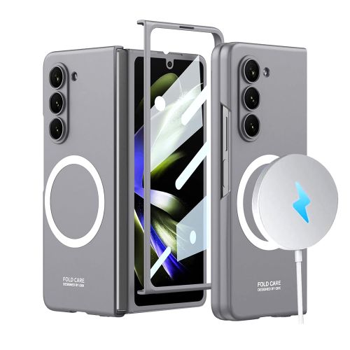 Futrola COLOR MagSafe za Samsung Galaxy Z Fold 6 5G siva (GKK case) (MS).