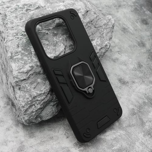 Futrola Square ring za Xiaomi Redmi Note 14 4G crna (MS).