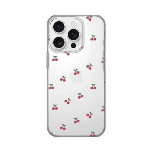 Silikonska futrola print Skin za iPhone 16 Pro Little Cherry.