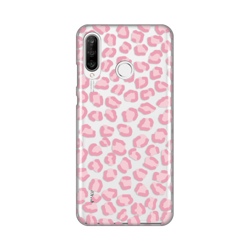 Silikonska futrola print Skin za Huawei P30 Lite Pink Cheetah.