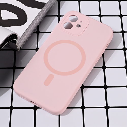 Futrola Magsafe Pure color za iPhone 12 6.1 roze.