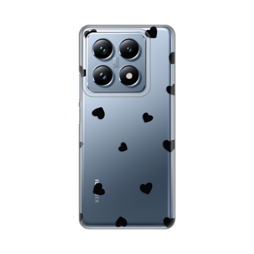 Silikonska futrola print Skin za Xiaomi 14T Pro Hearts.