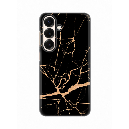 Silikonska futrola print za Samsung S931 Galaxy S25 All Black.