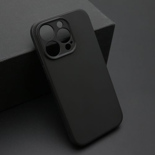 Futrola ultra tanki KOLOR za iPhone 14 Pro crna (MS).