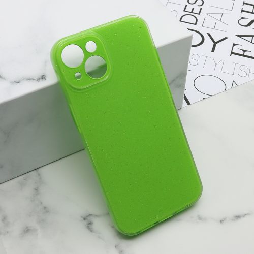 Futrola GLOW SHINING za iPhone 14 (6.1) zelena (MS).