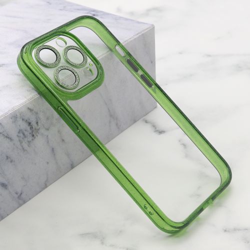 Futrola DIAMOND LENS za iPhone 13 Pro (6.1) zelena (MS).
