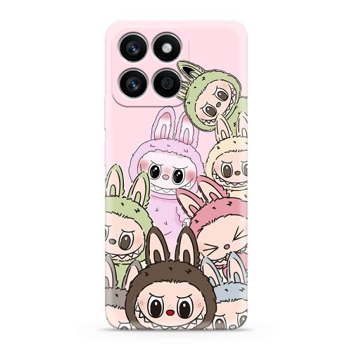 Futrola ultra tanki print providna za Huawei Honor X8c LBB003 (MS).