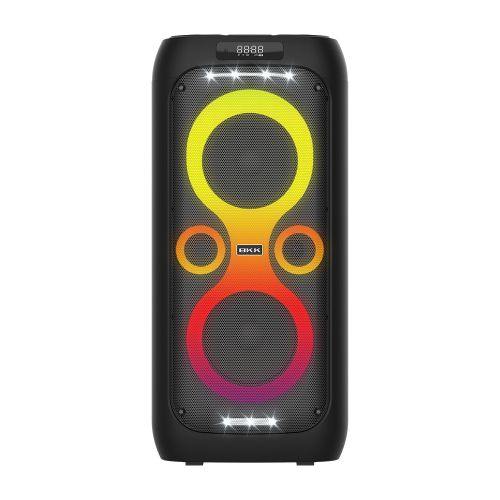Zvucnik bluetooth BKK K6501D sa dva mikrofona crni (MS).
