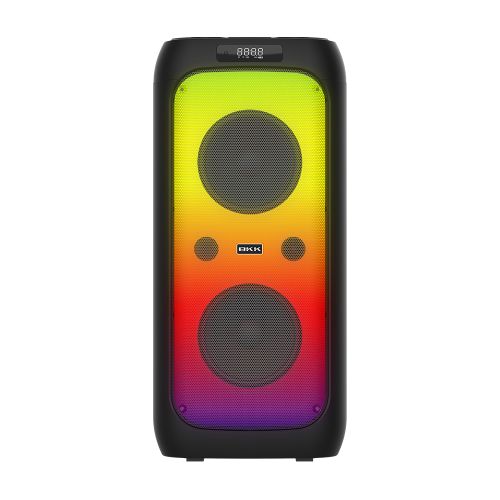 Zvucnik bluetooth BKK K6505D sa dva mikrofona crni (MS).