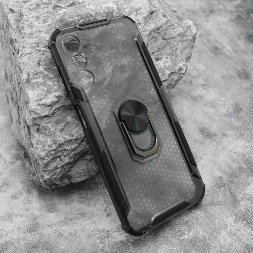 Futrola DEFENDER RING providna za Samsung A145R Galaxy A14 4G/Galaxy A14 5G crna (MS).