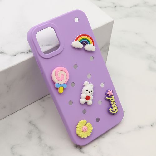 Futrola TOY za iPhone 11 (6.1) ljubicasta (MS).
