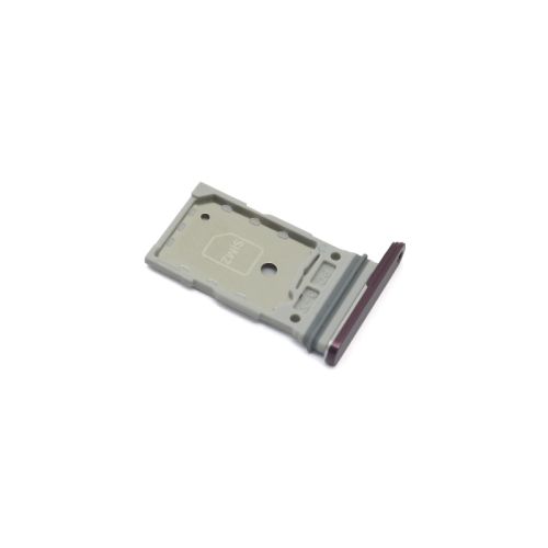 Ulozak za SIM za Samsung Galaxy S22 Ultra 5G burgundy (MS).