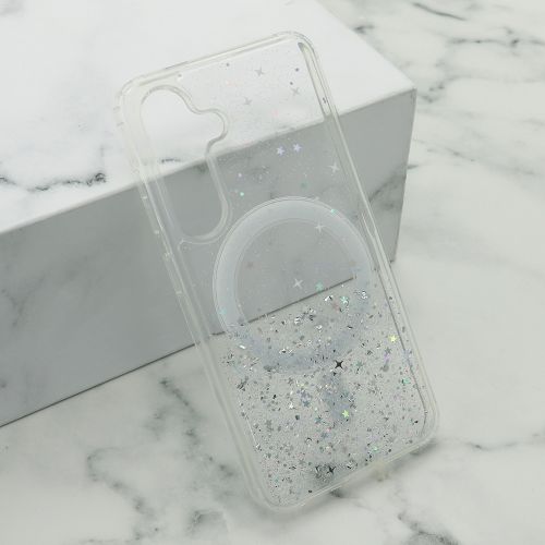 Futrola Simple Sparkle MagSafe za Samsung S921 Galaxy S24 5G providna (MS).