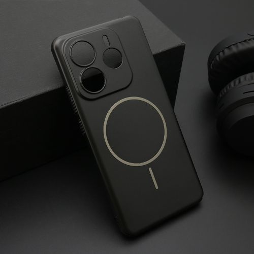 Futrola PURE mat MagSafe za Xiaomi Redmi Note 14 4G (Global) crna (MS).