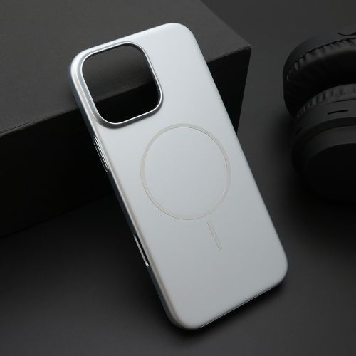 Futrola PURE mat MagSafe za iPhone 16 Pro Max (6.9) srebrna (MS).