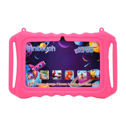 Wintouch tablet za decu K705 7 inca beli / roze futrola (MS).