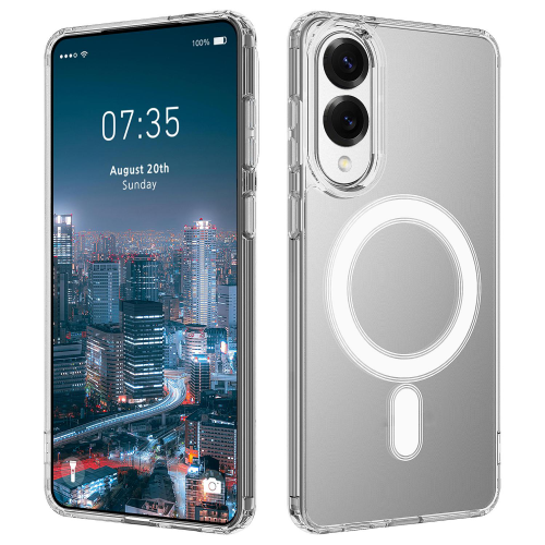 Futrola Magsafe za Samsung S937 Galaxy S25 Edge Transparent.