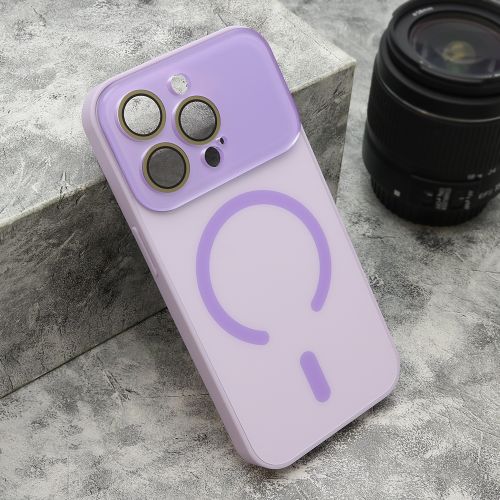 Futrola PASTELPOP MagSafe za iPhone 15 Pro (6.1) ljubicasta (MS).