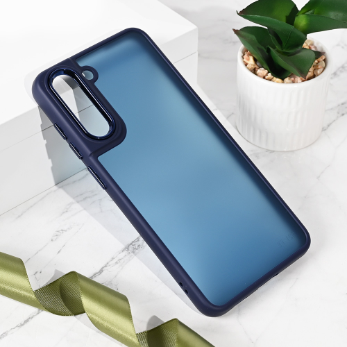 Futrola Shining Camera za Samsung G990 Galaxy S21 FE plava.