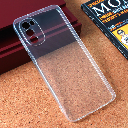 Silikonska futrola Ultra Thin za Motorola Moto G52 Transparent.