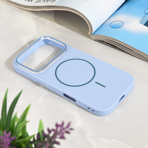 Futrola Magsafe Sparkle Dust za iPhone 17 Pro plava.