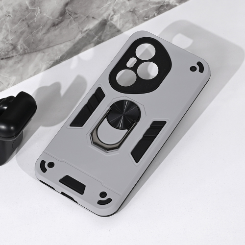 Futrola Hard Ring za Huawei Honor 400 Pro siva.