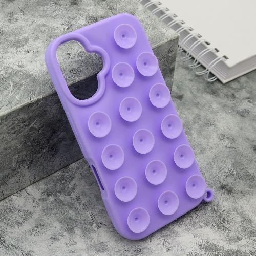 Futrola OCTOBUDDY za iPhone 16 (6.1) ljubicasta (MS).