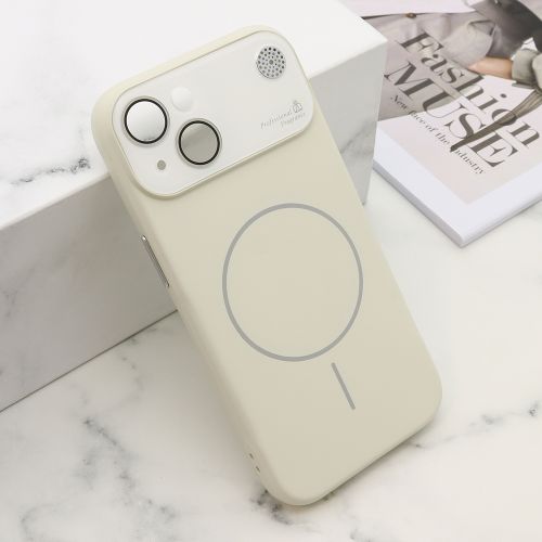 Futrola PASTEL DREAMS MagSafe za iPhone 15 bela (MS).