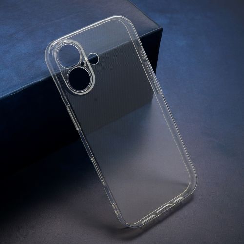 Silikonska futrola CLEAR za iPhone 17 (6.3) providna (MS).