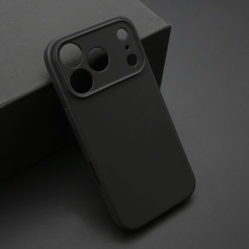 Futrola ultra tanki KOLOR za iPhone 17 Pro (6.3) crna (MS).