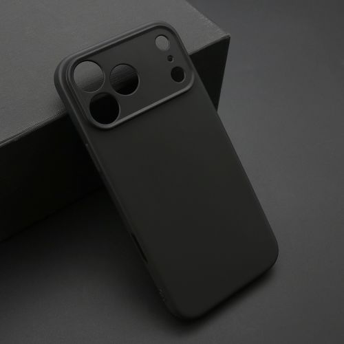 Futrola ultra tanki KOLOR za iPhone 17 Pro Max (6.9) crna (MS).