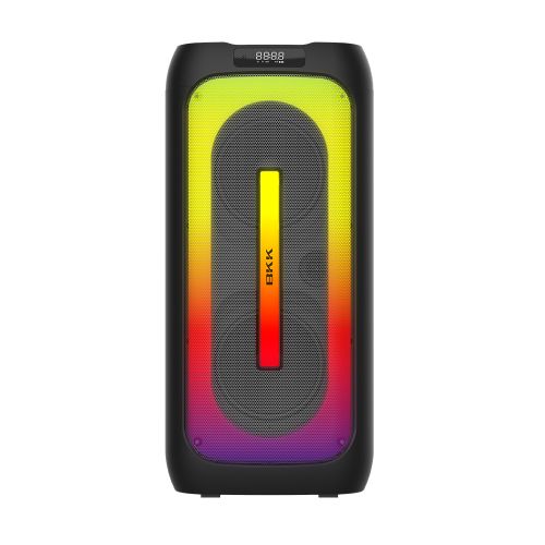 Zvucnik bluetooth BKK K6506C sa dva mikrofona crni (MS).