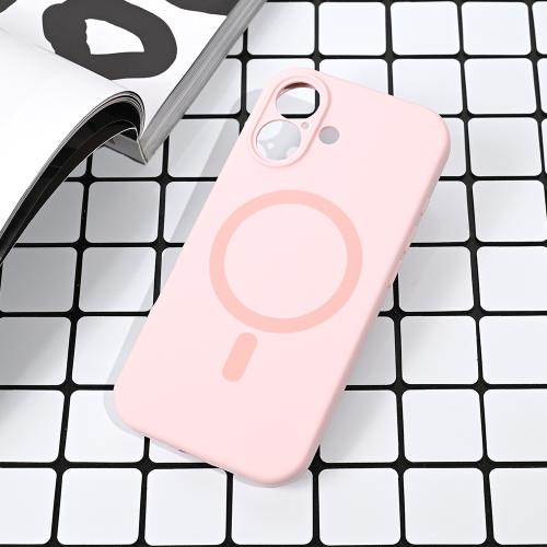 Futrola Magsafe Pure color za iPhone 17 roze.