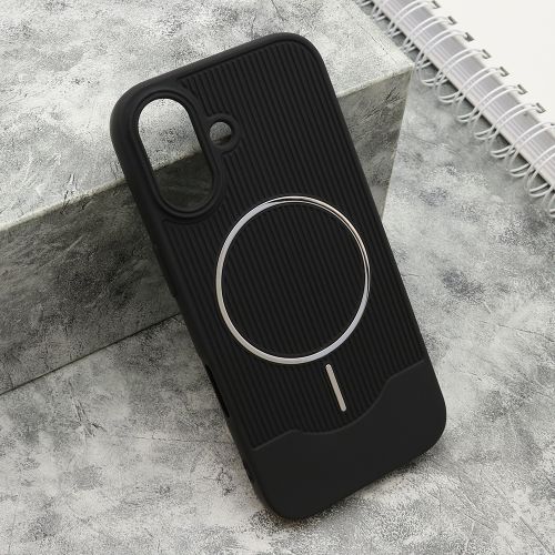 Futrola URBAN EDGE Magsafe za iPhone 17 crna (MS).