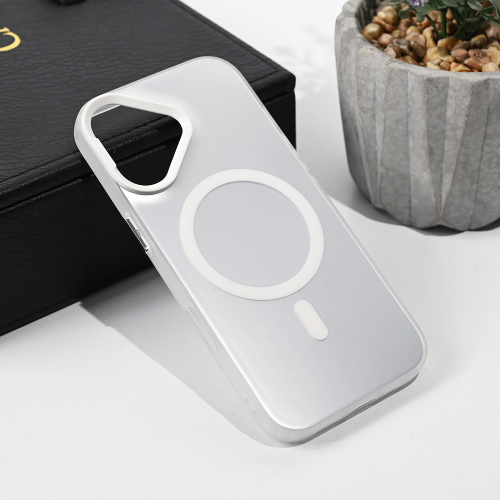 Futrola Magsafe providna za iPhone 17 6.3 srebrna.