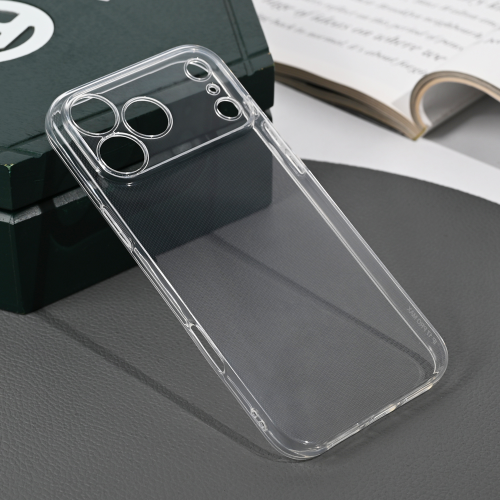 Silikonska futrola Skin za iPhone 17 Pro Max 6.9 Transparent.