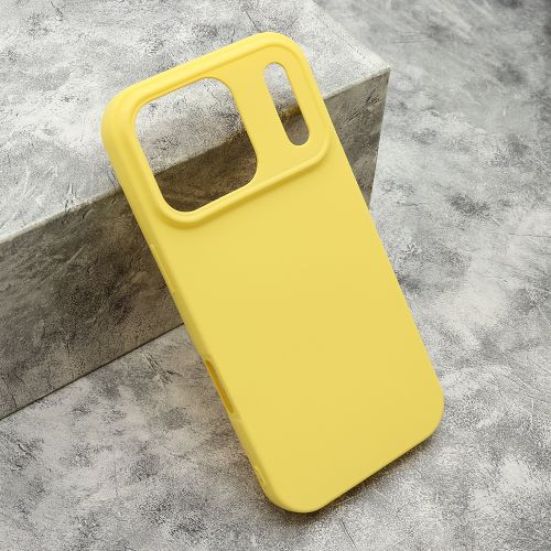 Futrola GENTLE COLOR za iPhone 17 Pro zuta (MS).
