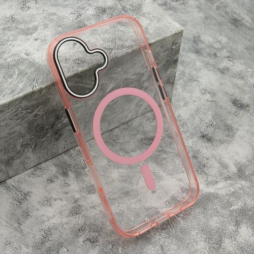 Futrola COLOR RING MagSafe za iPhone 17 roze (MS).