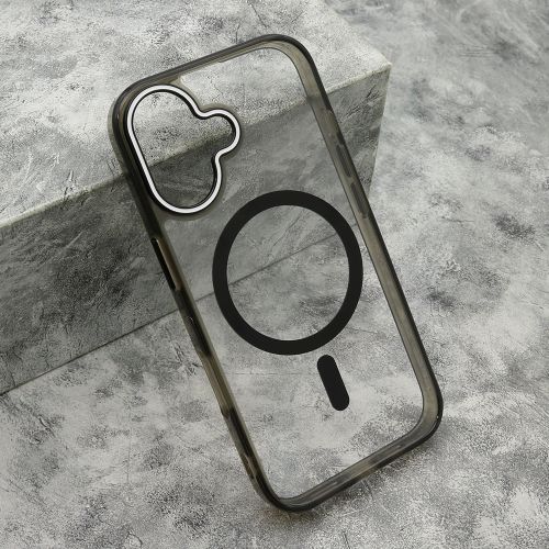 Futrola COLOR RING MagSafe za iPhone 17 crna (MS).