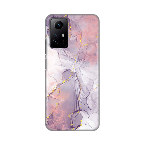 Silikonska futrola print za Xiaomi Redmi Note 12S (EU) Pink Marble.