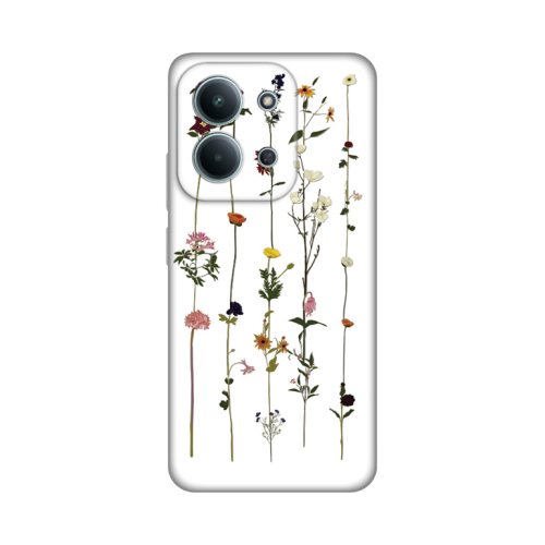 Silikonska futrola print Skin za Xiaomi Redmi 15C 4G Flower.