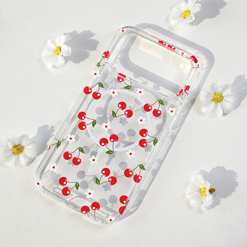 Futrola print Magsafe za iPhone 17 Pro Max 6.9 Cute Cherries.
