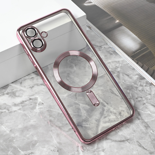 Futrola Magsafe Lux za Samsung A075F Galaxy A07 roze.