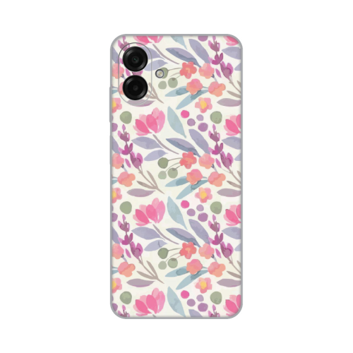 Silikonska futrola print za Samsung A075F Galaxy A07 Watercolor Flowers.